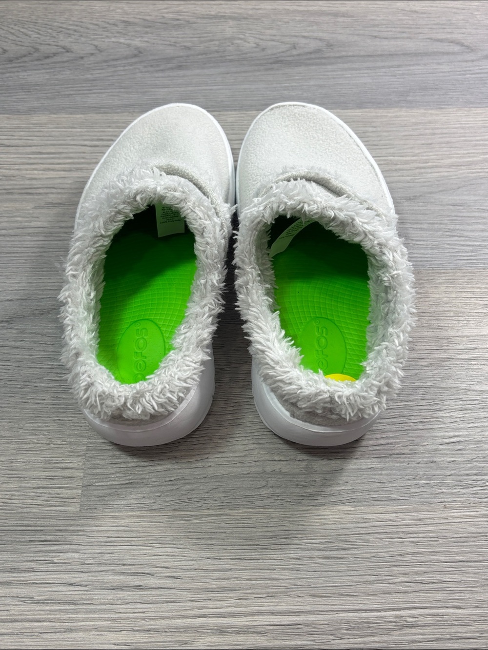 OOFOS Gray OOcoozie Slip-on Clog Mule - Womens 5 NEW - Picture 5 of 9